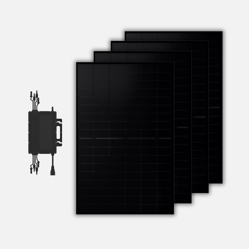 1760W / 1600W Balkonkraftwerk Bifazial