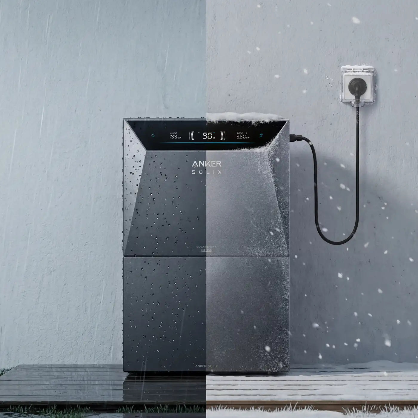 Anker SOLIX Solarbank 4 E5000 Pro Balkonkraftwerk-Speicher
