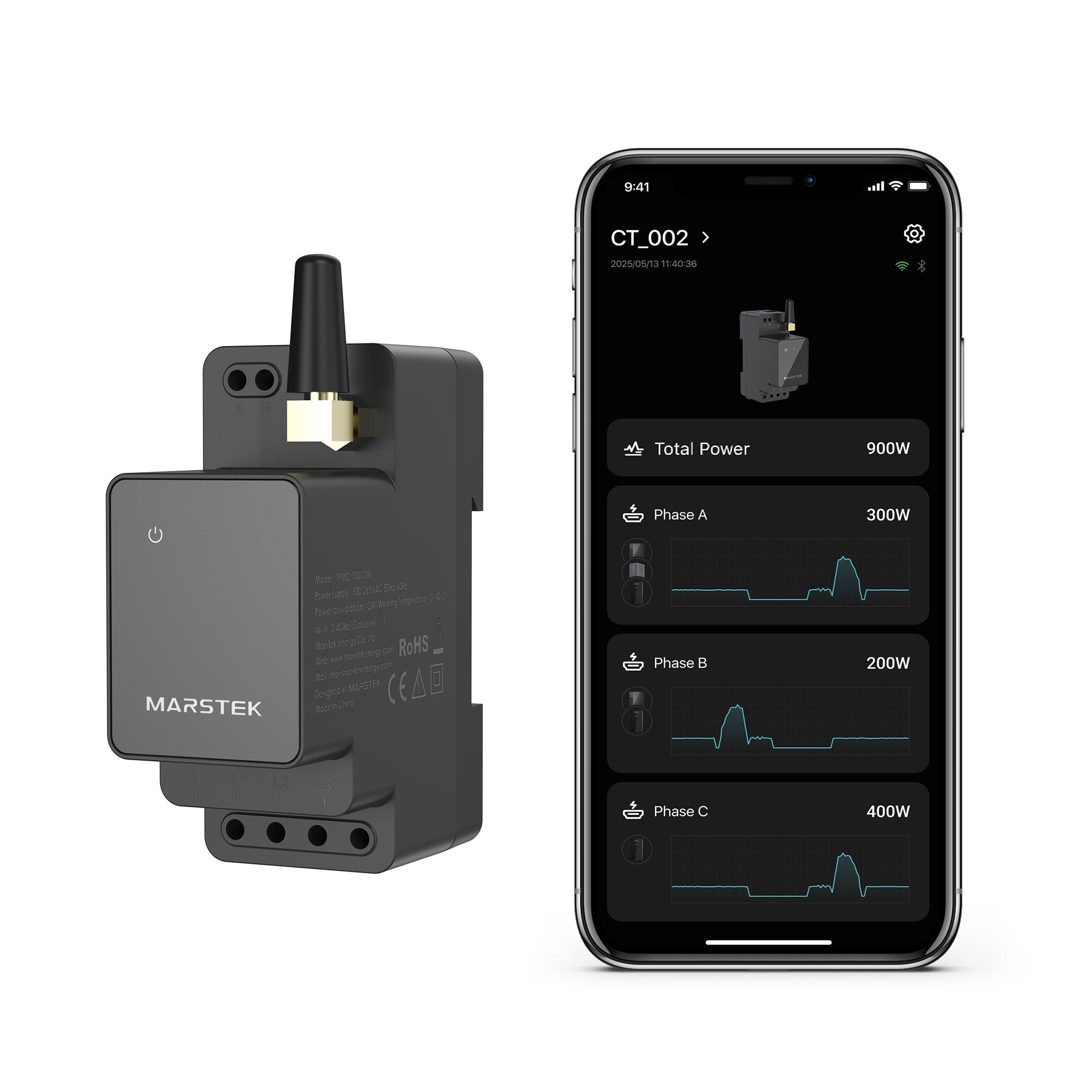 Marstek CT002 3-Phasen Smart Meter