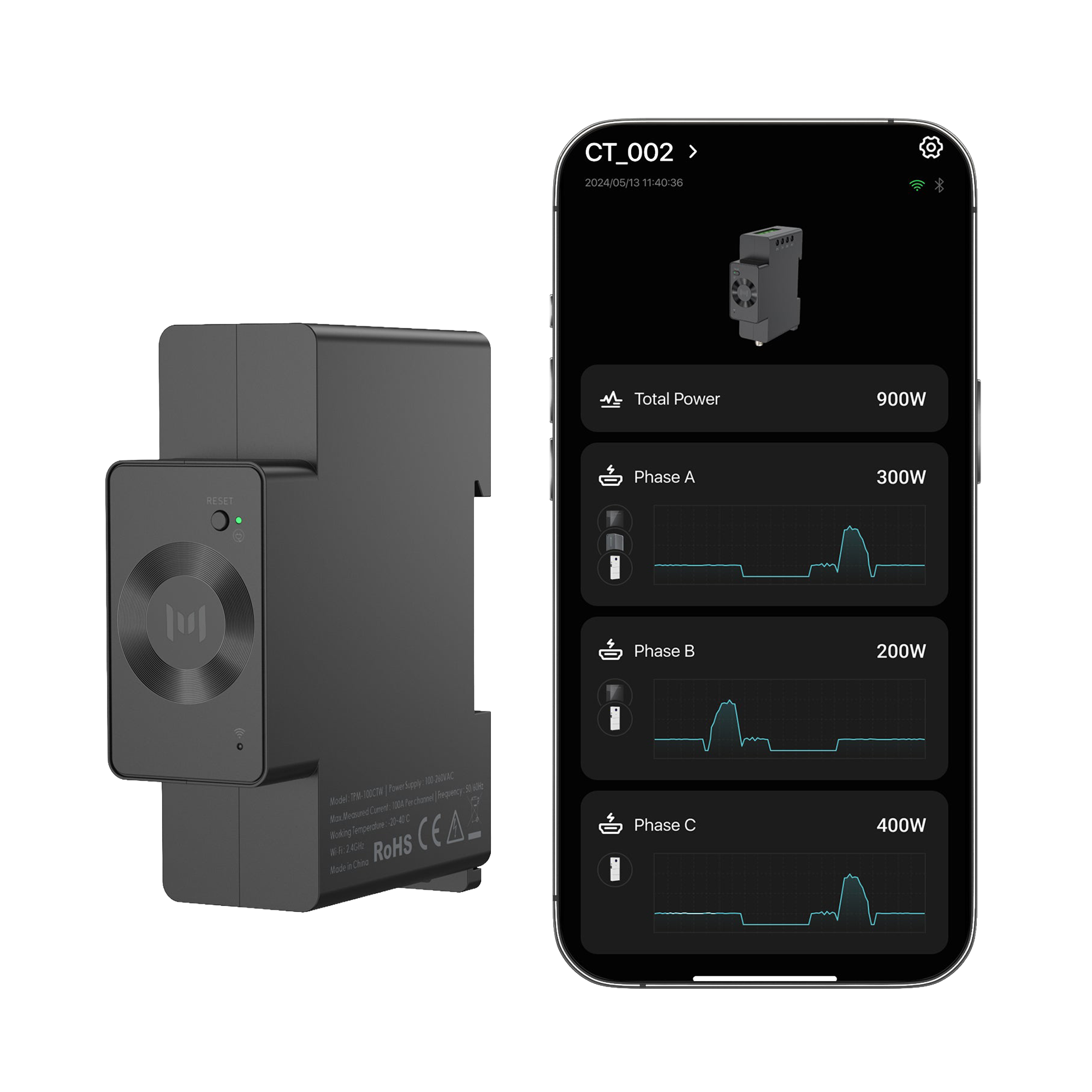 Marstek CT002 3-Phasen Smart Meter