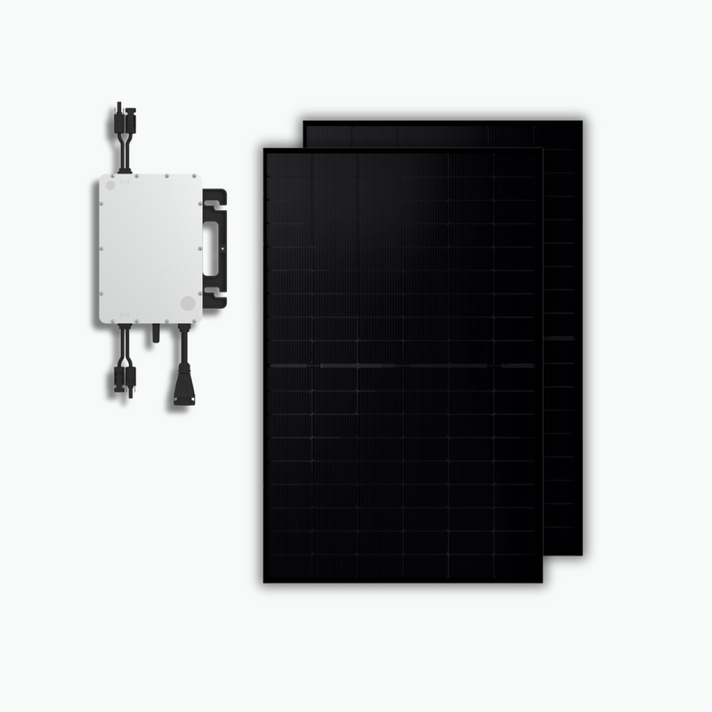 Balkonkraftwerk 800W / 900W mit Hoymiles HMS800-2T