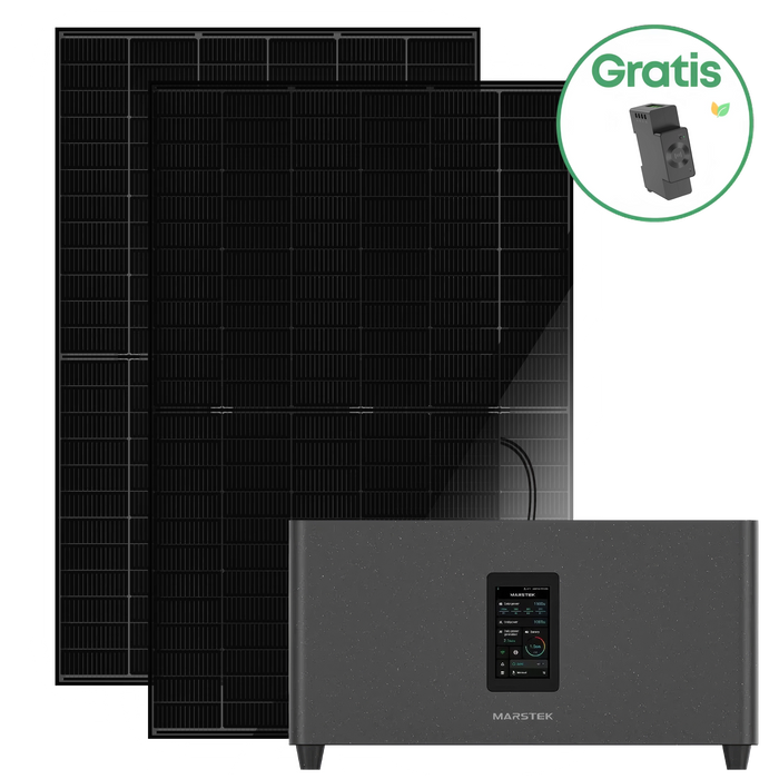 Balkonkraftwerk 1000W mit Speicher Marstek Jupiter C Plus – Set