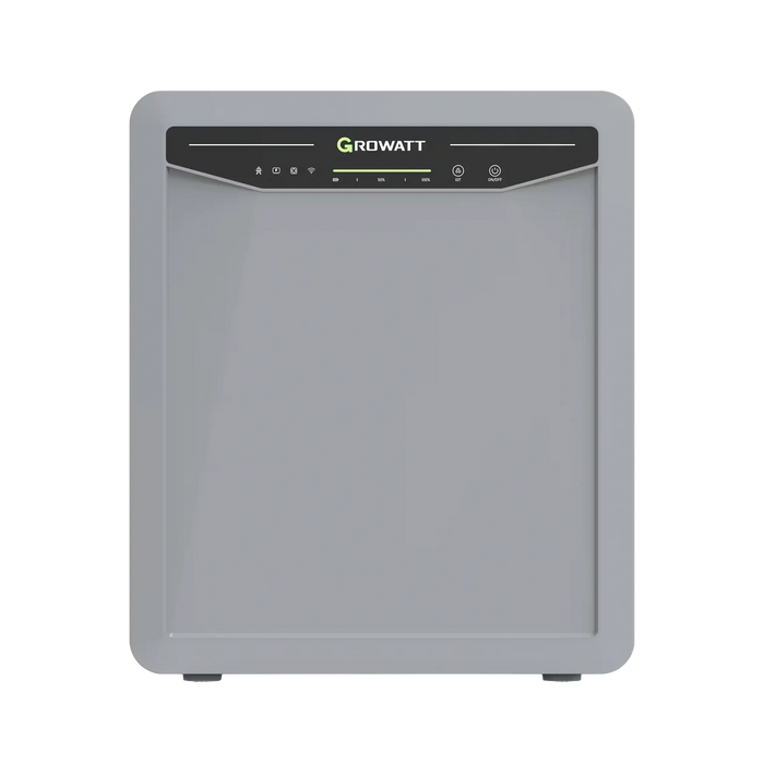 Growatt AURA 5000 AC-Batteriespeicher mit 5,024 kWh in der Frontansicht