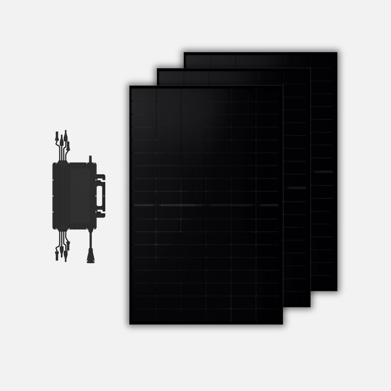 1320W / 1600W Balkonkraftwerk Bifazial