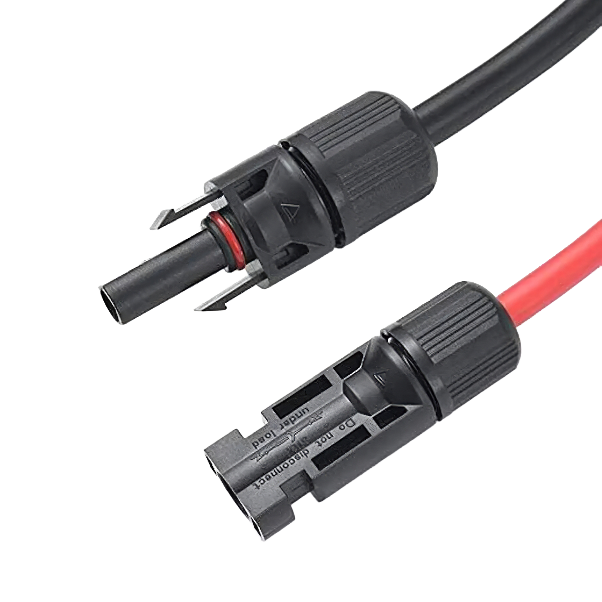 Solarkabel Verlängerung 4 mm² mit MC4 | 1–50 m | schwarz