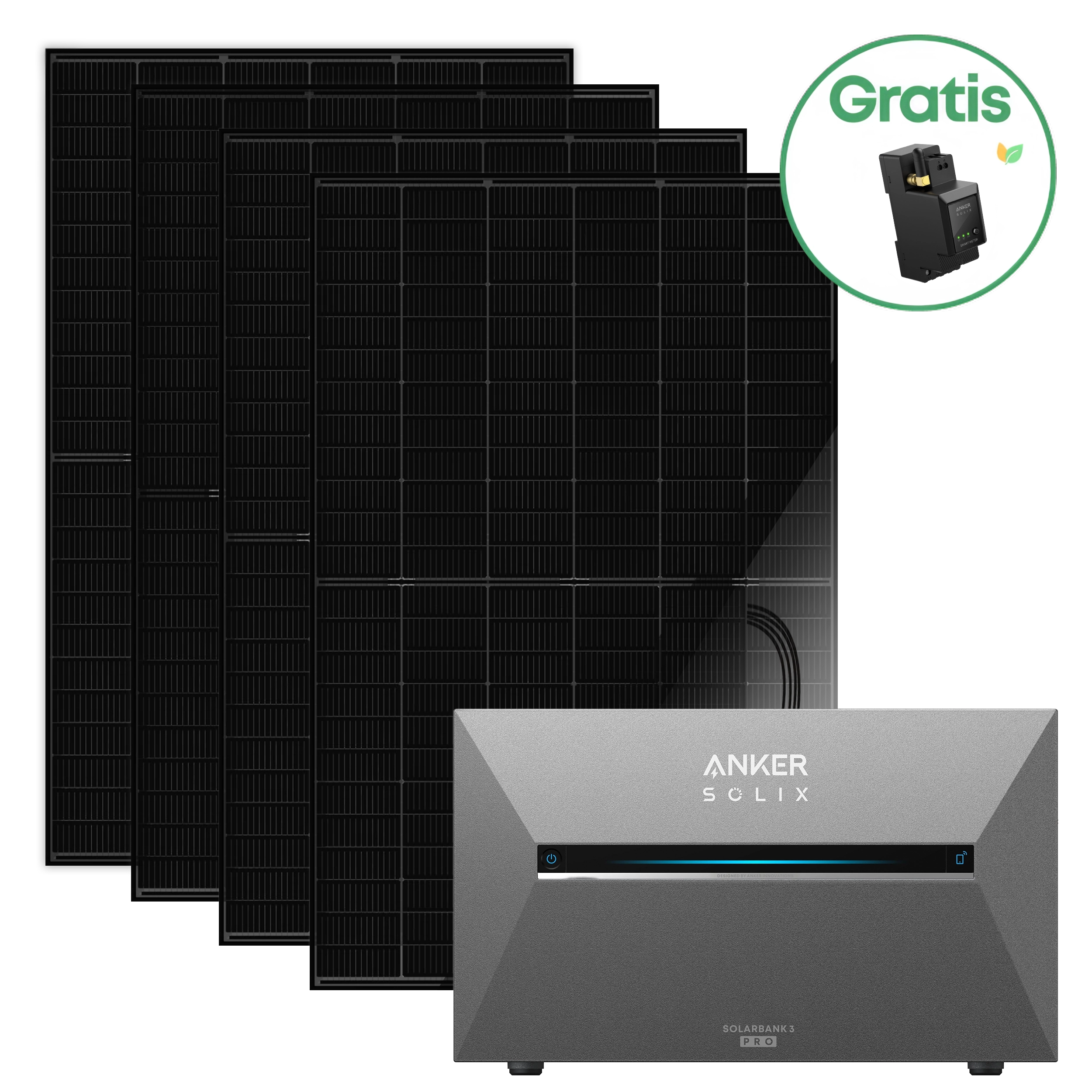 Premium 1820 – Balkonkraftwerk mit Anker SOLIX 3 Pro