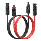 Solarkabel Verlängerung 4 mm² mit MC4 | 1–50 m | schwarz