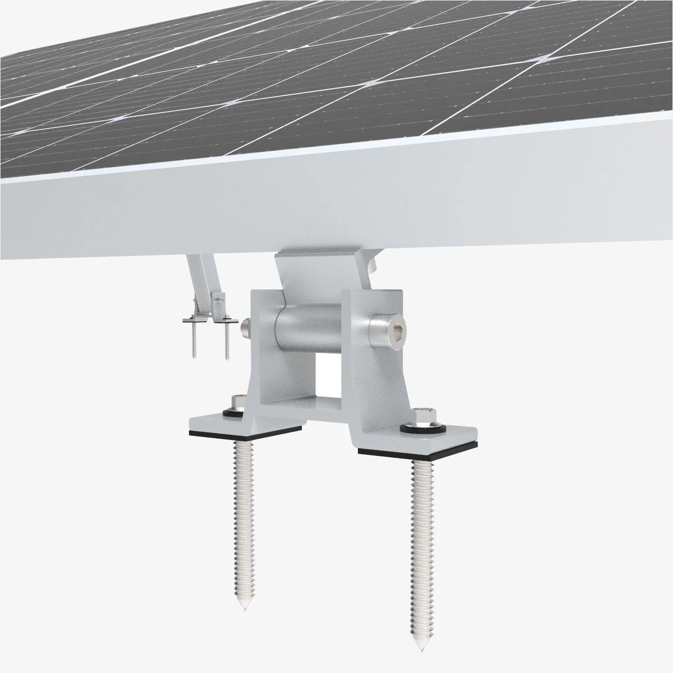 Flachdachhalterung / Fassadenhalterung für Solarmodule