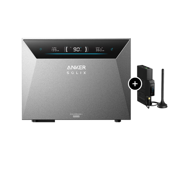 Anker SOLIX Solarbank 4 E5000 Pro Balkonkraftwerk-Speicher