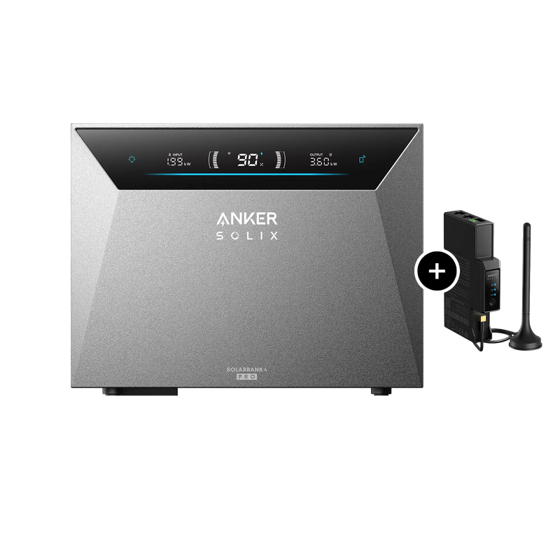 Anker SOLIX Solarbank 4 E5000 Pro Balkonkraftwerk-Speicher