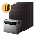 Balkonkraftwerk 3000W mit Speicher Anker SOLIX 4 Pro – Set