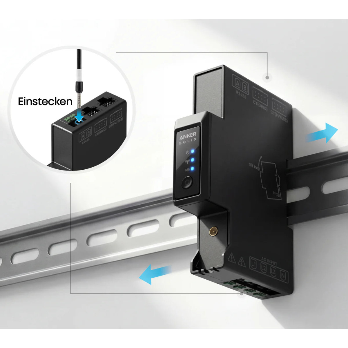 Anker SOLIX Smart Meter Gen 2 (dreiphasig)