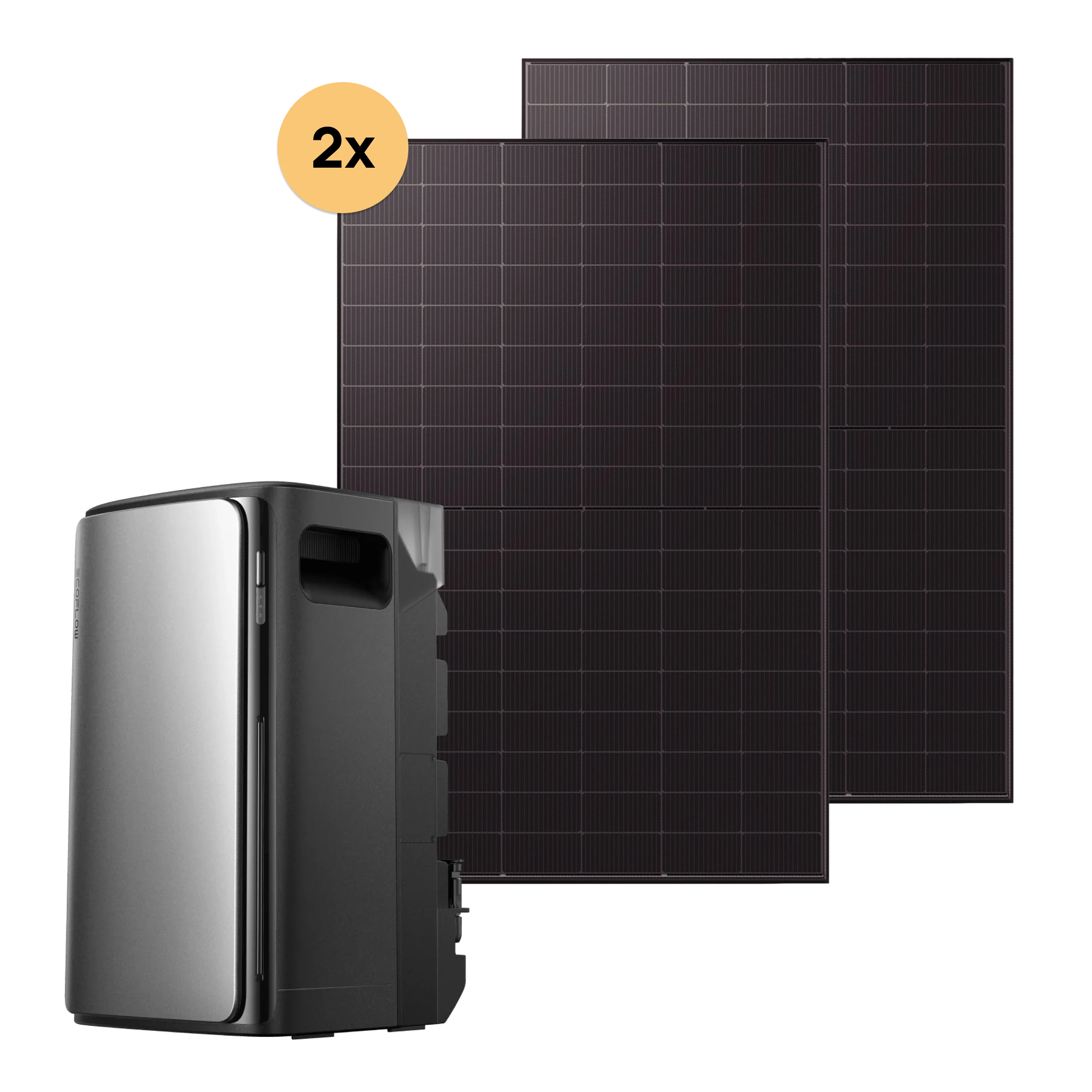 Balkonkraftwerk 1000W mit Speicher EcoFlow STREAM Ultra – Set