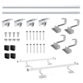 Ziegeldach PV Montageset für 1 Modul