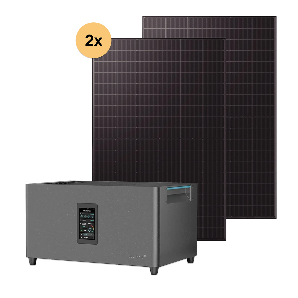 Balkonkraftwerk 900W mit Speicher Marstek Jupiter C Plus – Set